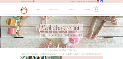 Screenshot wollebaerchen.ch